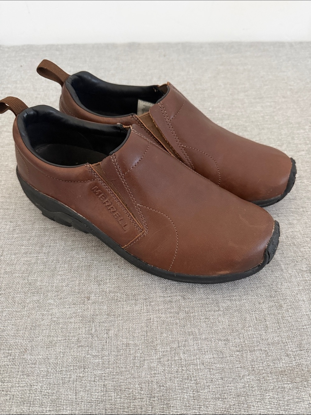 Merrell Men's Jungle Moc Leather Casual Slip-On Shoes